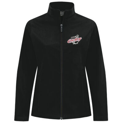 LADIES - The Atlantic Outpost- ESSENTIAL WATER REPELLENT SOFT SHELL JACKET *EMBROIDERED* Thumbnail